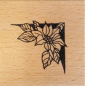 Preview: Motivstempel Poinsettia Ecke