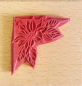 Preview: Motivstempel Poinsettia Ecke