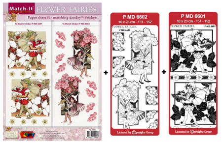 Flower Fairy Match-It Bogenset Nr. 1