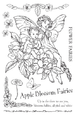 Flower Fairy Stempel Apfelblüte
