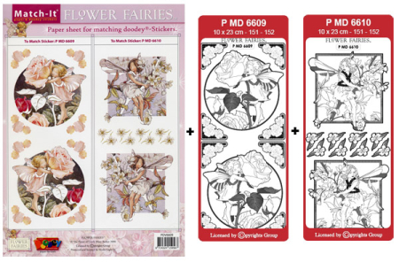 Flower Fairy Match-It Bogenset Nr. 9