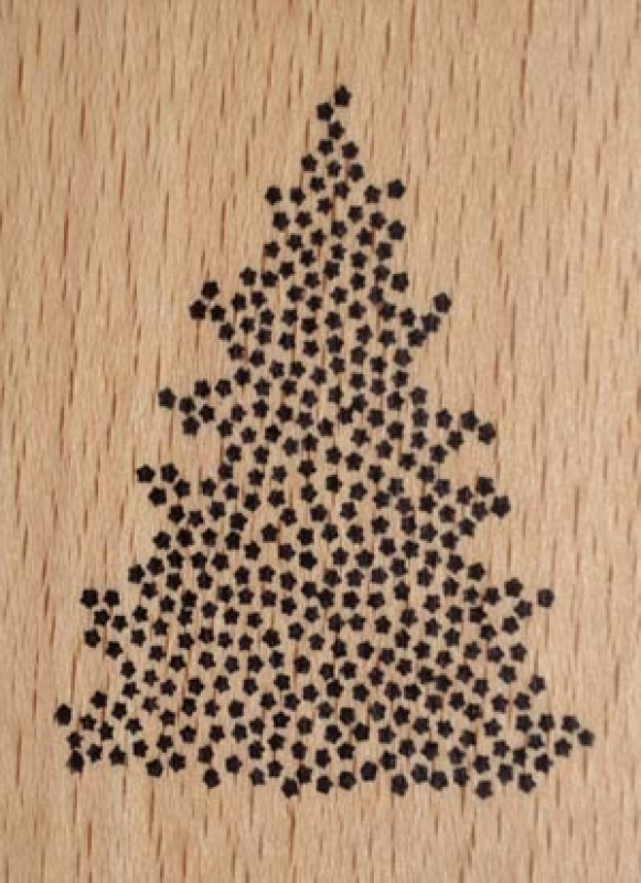 Motivstempel Sternentannenbaum