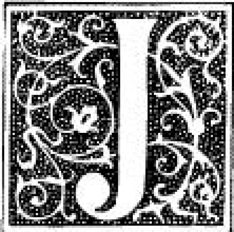 Motivstempel "J"