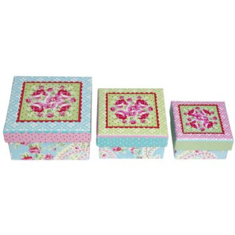 Geschenkboxen Paisley Park 3er Set