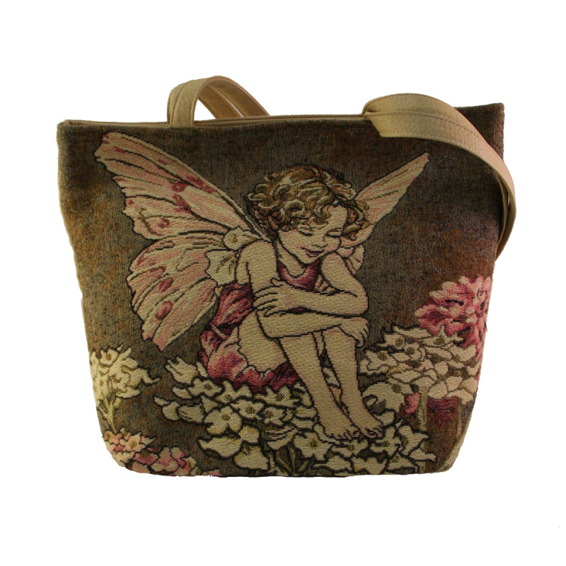 Flower Fairies Shopper Schleifenblume braun