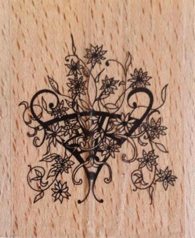 Motivstempel Blumenbouquet