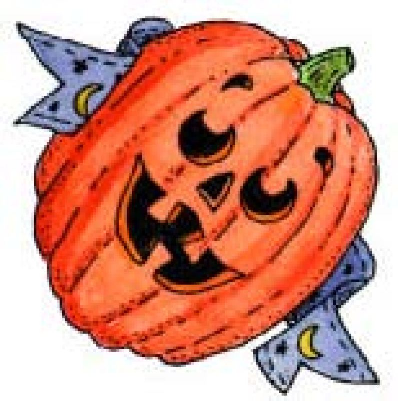 Motivstempel Halloween Kürbis