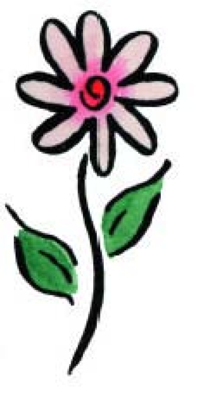 Motivstempel Daisy