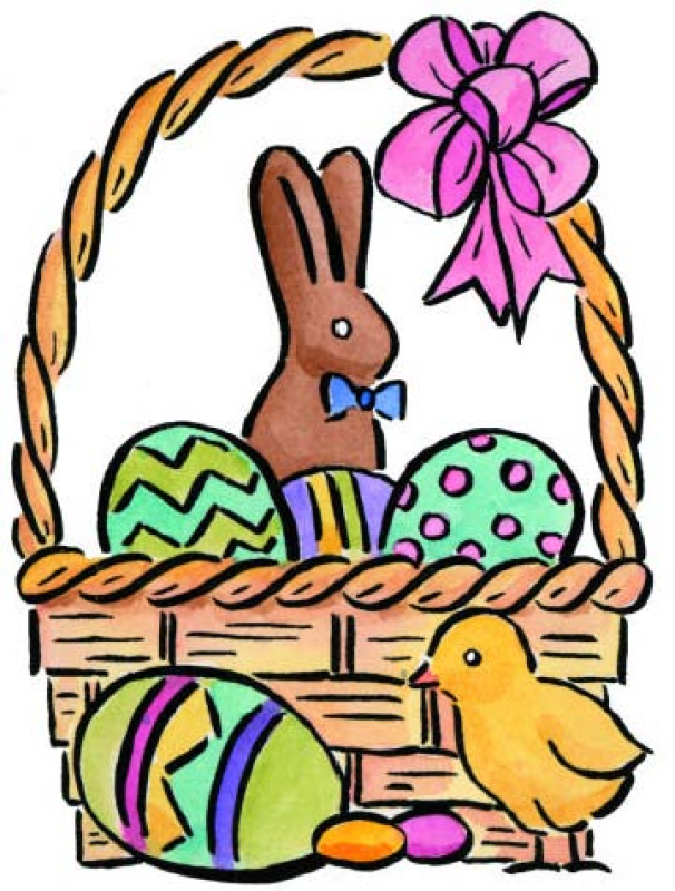 Motivstempel Easter Basket