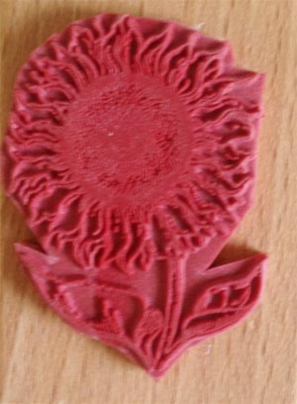 Motivstempel Sonnenblume