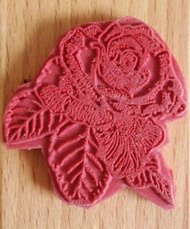 Motivstempel Rose