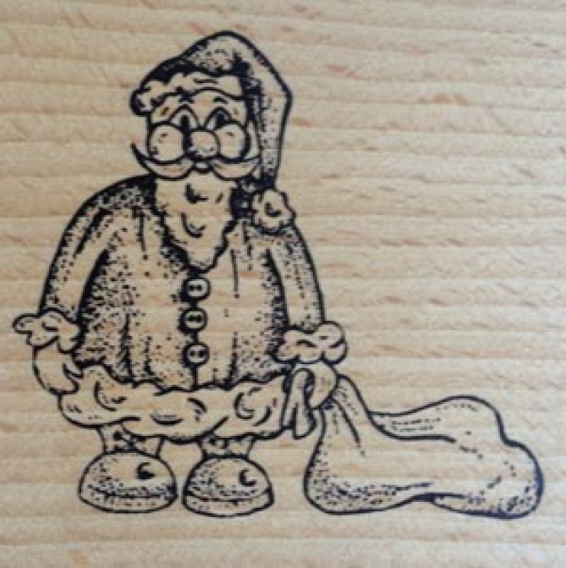 Motivstempel Nikolaus mit Sack