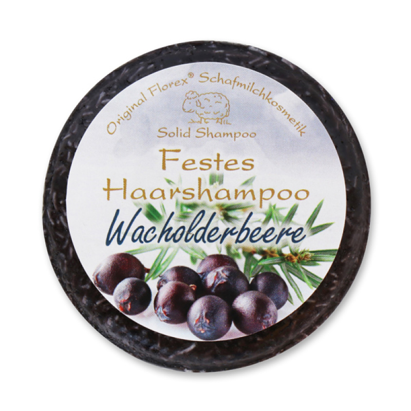 Festes Shampoo Wacholderbeere